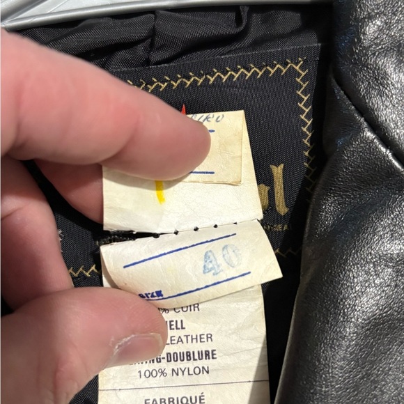 Vintage Blazer Black Leather Jacket Size 40 (Unisex) - Picture 12 of 13